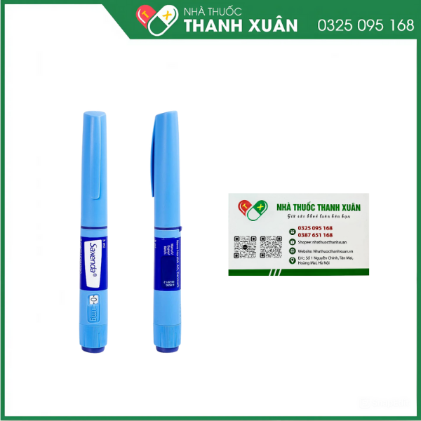 Dung dịch tiêm Saxenda 6mg/ml hỗ trợ cho chế độ ăn giảm calo